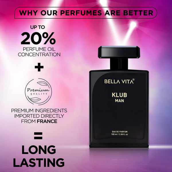 Bella Vita KLUB Man Eau De Parfum, 100ml