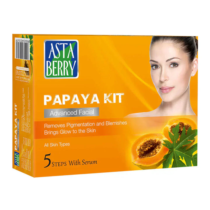 Astaberry Papaya Facial Kit (270gm) - House of Ateeq