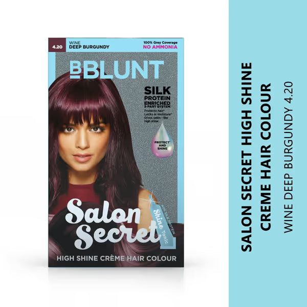 BBlunt Salon Secrets Deep Burgundy No.4.2 - House of Ateeq