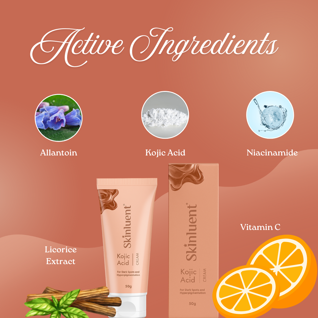 Skinluent Kojic Acid Moisturizing Cream