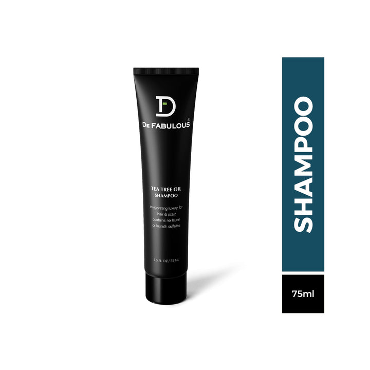 De Fabulous Tea Tree Oil Shampoo, 75ml - House of Ateeq