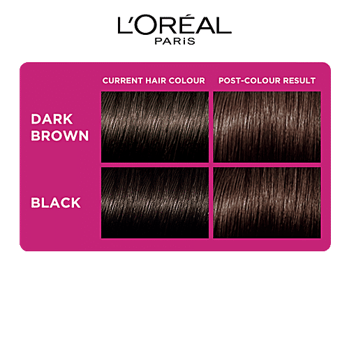 L'Oreal  Paris Hair Colour - Casting Crème Gloss, 300 Darkest Brown, 45g Small Pack4