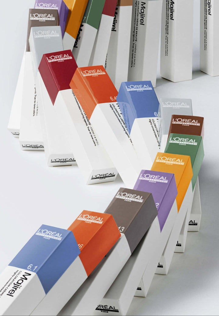 Majirel 4.20 with violet reflection packaging front view