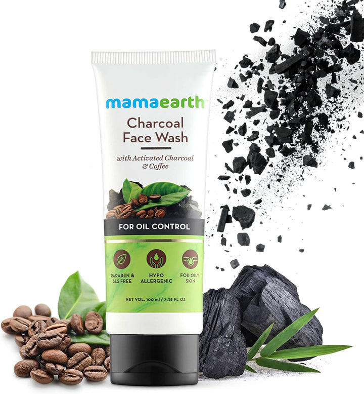 Mamaearth Charcoal Face Wash, 100ml - House of Ateeq