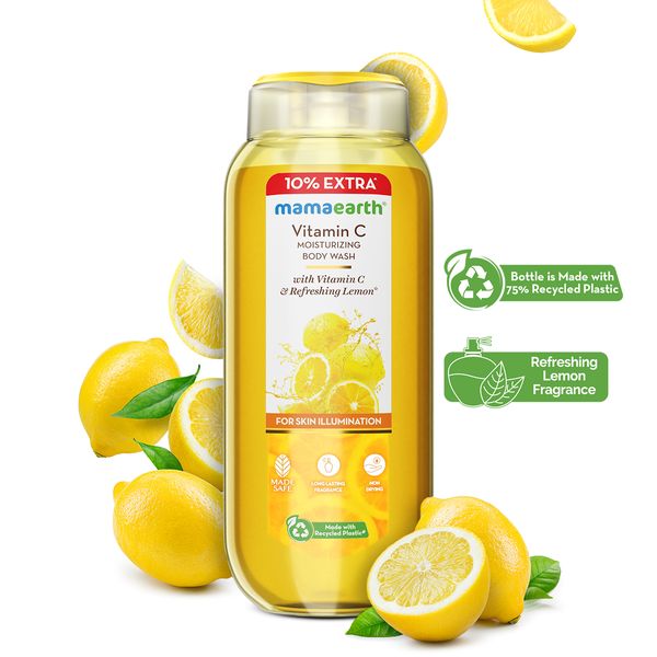 Mamaearth Vitamin C & Lemon Body Wash