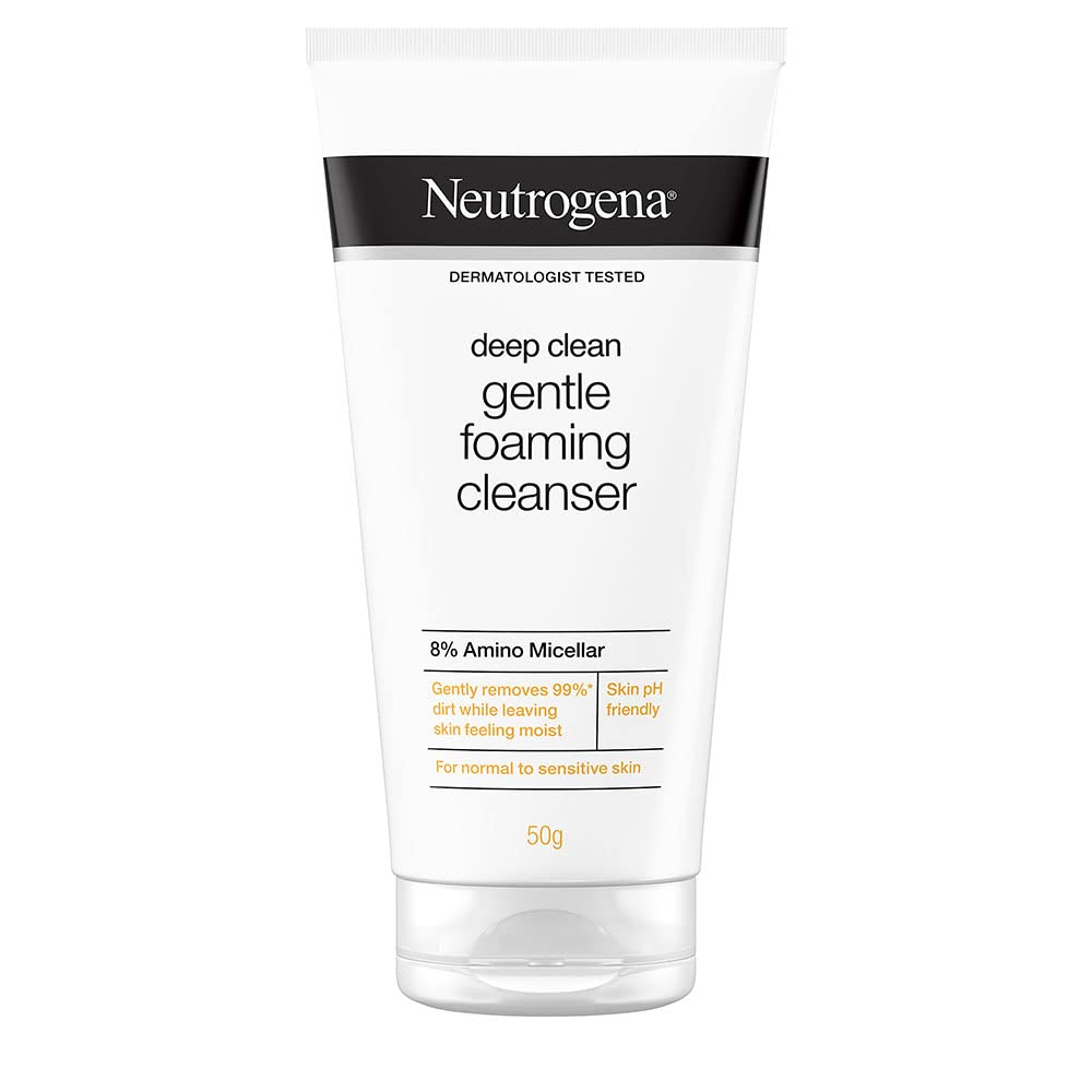 Neutrogena Deep Clean Gentle Foaming Cleanser, 50g - House of Ateeq