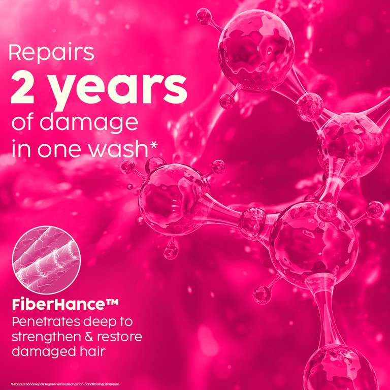 Plix Hibiscus Bond Repair Advanced Shampoo | Repairs Hair Structure & Reduces Breakage, 200ml