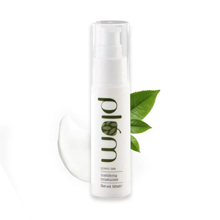 Plum Pore Mattifying Moisturizer Green Tea, 50ml - House of Ateeq