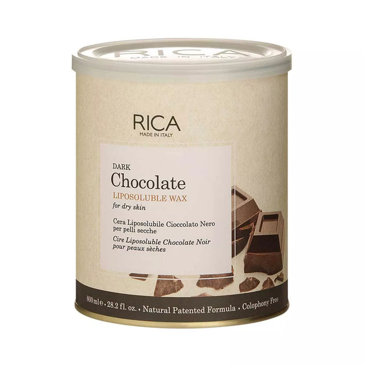 Rica Liposoluble Wax Dark Chocolate 800ml - House of Ateeq