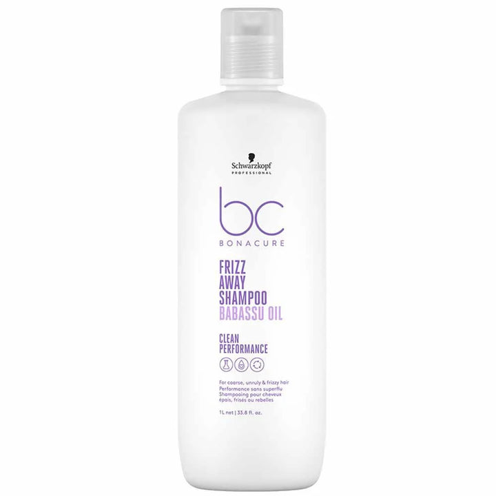 Schwarzkopf Professional BC Bonacure Frizzy Away Babassu Oil Shampoo - (1 Ltr) - House of Ateeq
