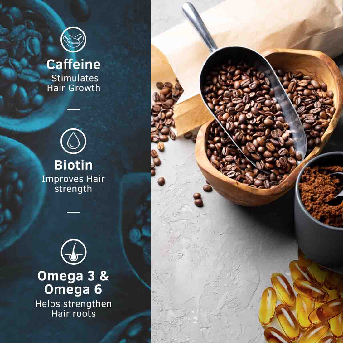 Ustraa Men 10x Stronger Hair Vitalizer Shampoo, 250ml