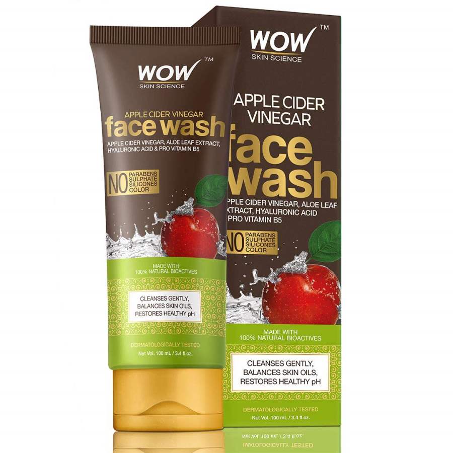 Wow Apple Cider Vinegar Face Wash, 50ml - House of Ateeq
