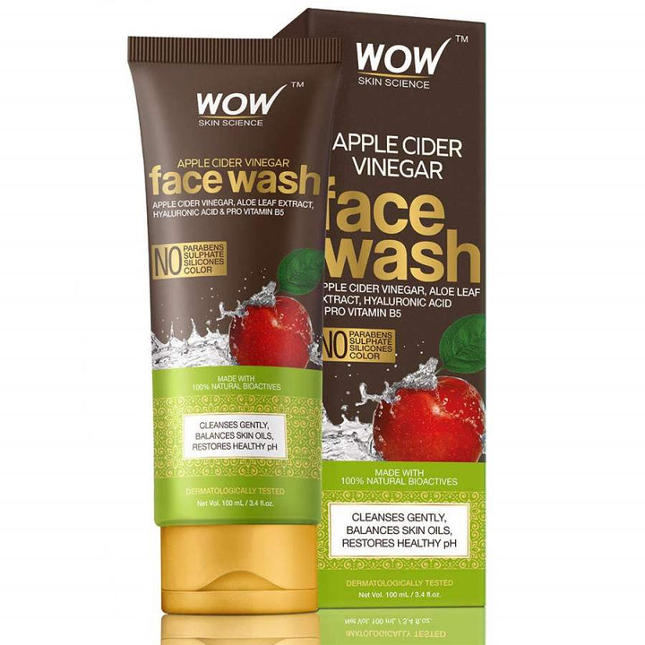 Wow Apple Cider Vinegar Face Wash, 50ml - House of Ateeq